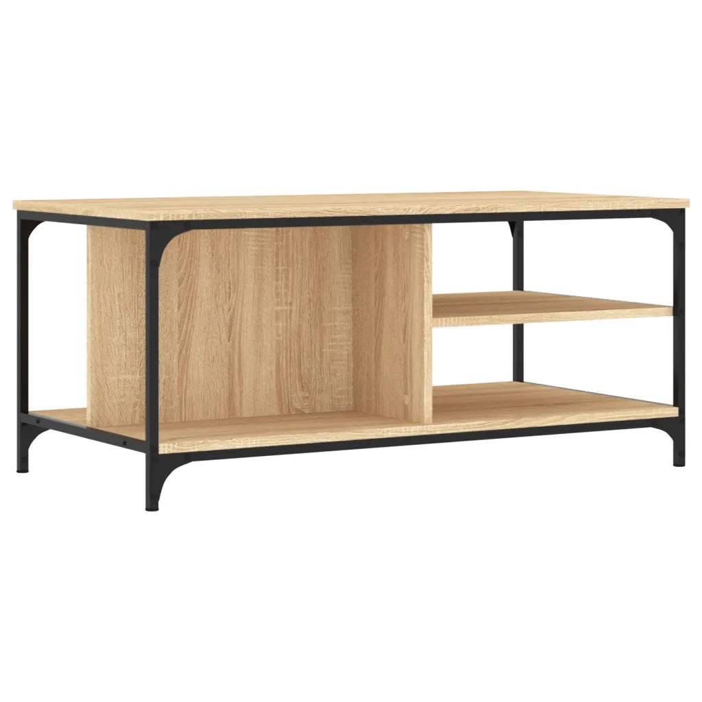 Tavolino da Salotto Rovere Sonoma 100x50x45cm Legno Multistrato 835305