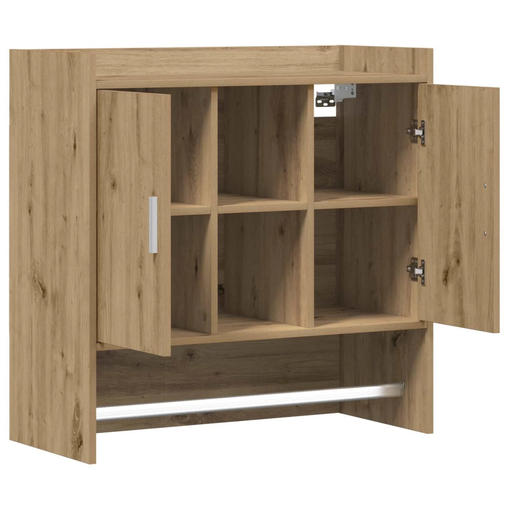 Scaffale da parete A parete Rovere Artigianale 80 x 36 x 80 cm 8011378