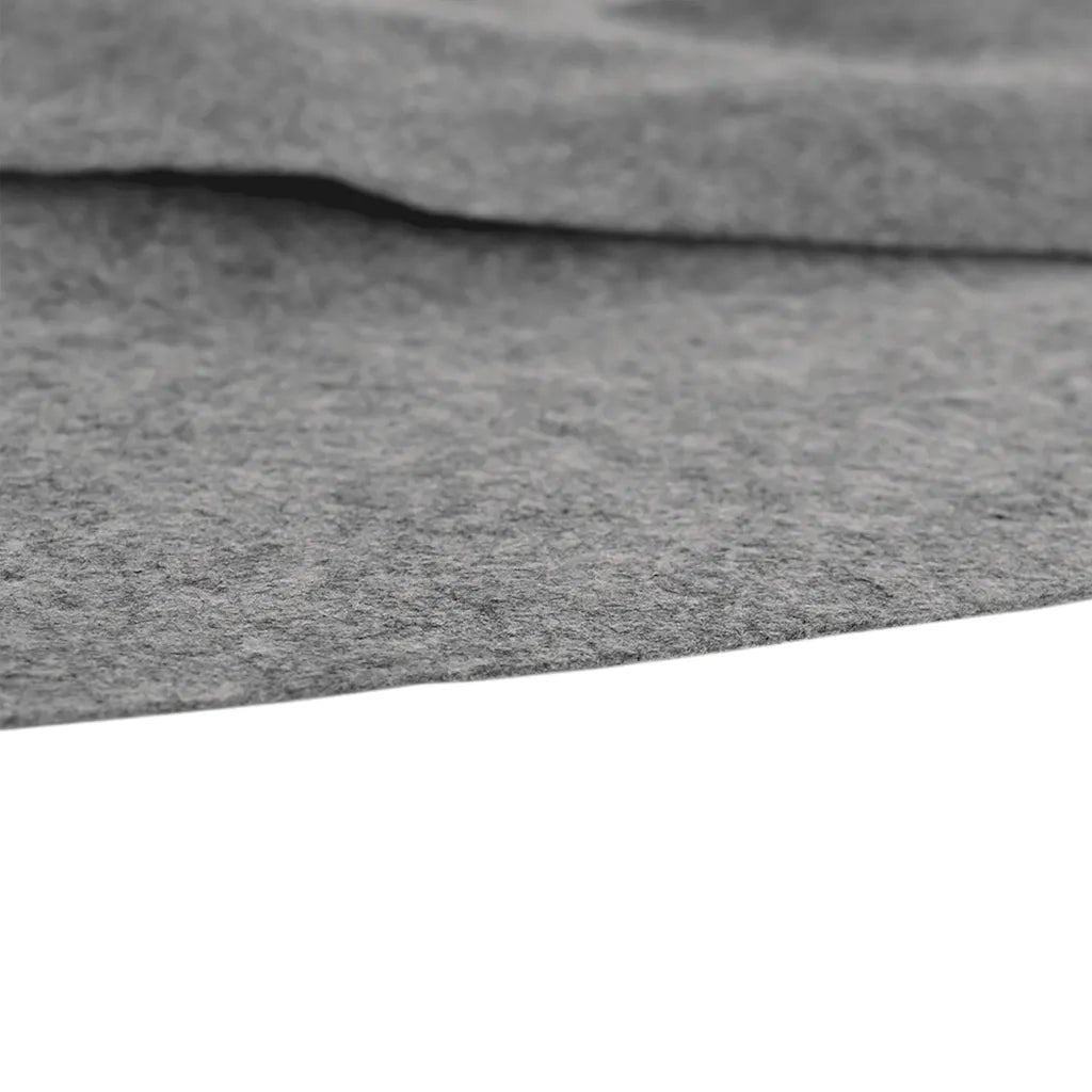 Telo Sotto Piscina Grigio Chiaro Ã˜244 cm Geotessile Poliestere