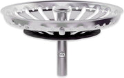 Blocco scarico per cucina - Filtro universale - Dischi scarico RVS - Sgombro - 1 pezzo (84 mm) Trappola scarico filtrante
