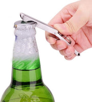 Mini attrezio 2 in 1 con anello per appeso chiavi, tagliaunghie e apripetizioni in acciaio inossidabile - Multifunzionale attrezzo.