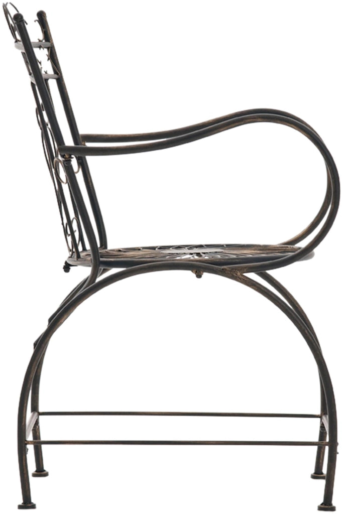 Sedia Giardino Sheela in Metallo bronzo