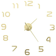 Orologio da Parete 3D in Stile Moderno 100cm XXL Oro 50640
