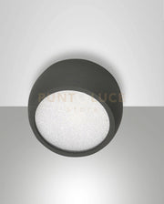 VASTO LUCE SPOT ANTRACITE PARETE O SOFFITTO  A LED 7W 3000K 540LM IP20