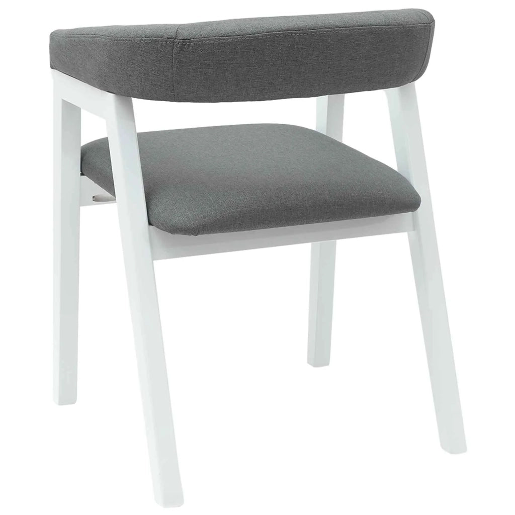 Sedie da pranzo 2 pcs Bianco 54 x 57 x 73 cm