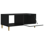 Tavolino da salotto | Tavolino da caff¨¨ | Tavolino da Soggiorno Nero 90 x 50 x 40 cm Legno ingegnerizzato