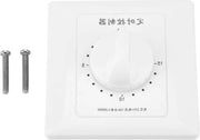 Contatore a Tempo Decrementale da 15 Minuti - Interruttore Meccanico per Pompaggio Acqua in Cucina - Risparmio Energetico - Timer per Ricarica Telefono - Lampada Decorativa per Vacanze