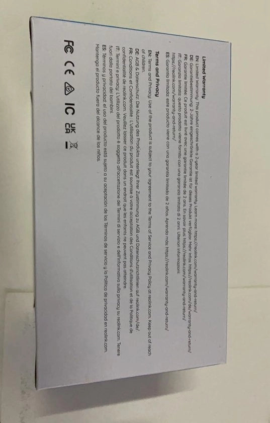 5MP PTZ Camera WiFi per Esterno con 3x Zoom Ottico - Nero - 1 pezzo