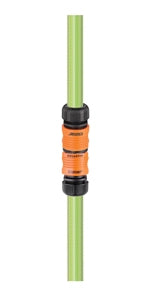 CONGIUNZIONE A 2 VIE DA GIARDINO PER TUBI CON RACCORDI QUICK-CLICK CLABER