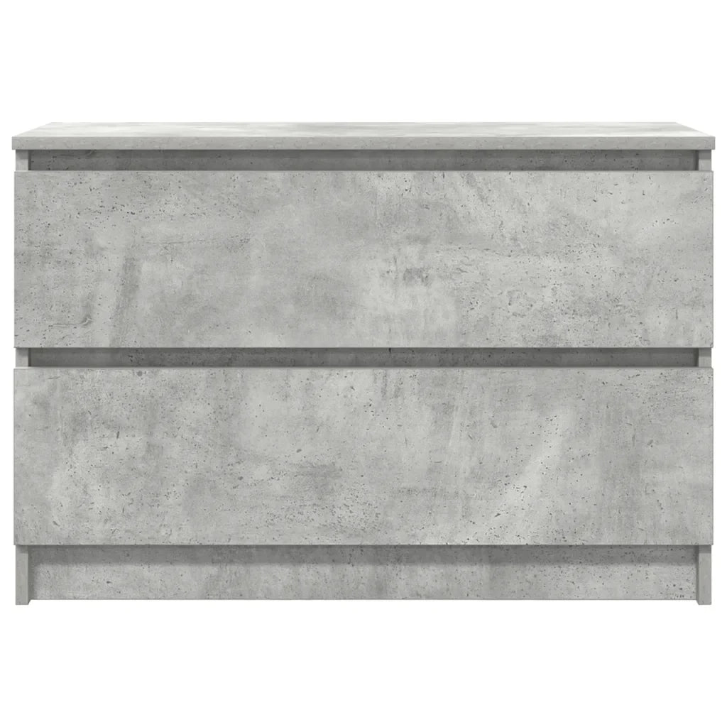 Mobile TV moderno con ampio spazio contenitivo per soggiorno 80 x 35 x 54 cm legno composito grigio cemento 02_0051737