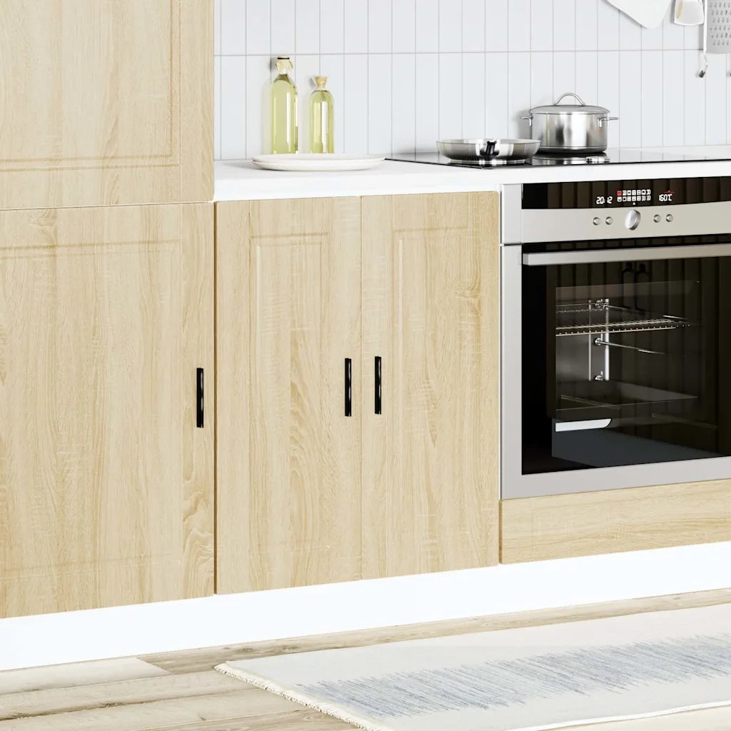 Base da Cucina Porto Rovere Sonoma in Legno Multistrato