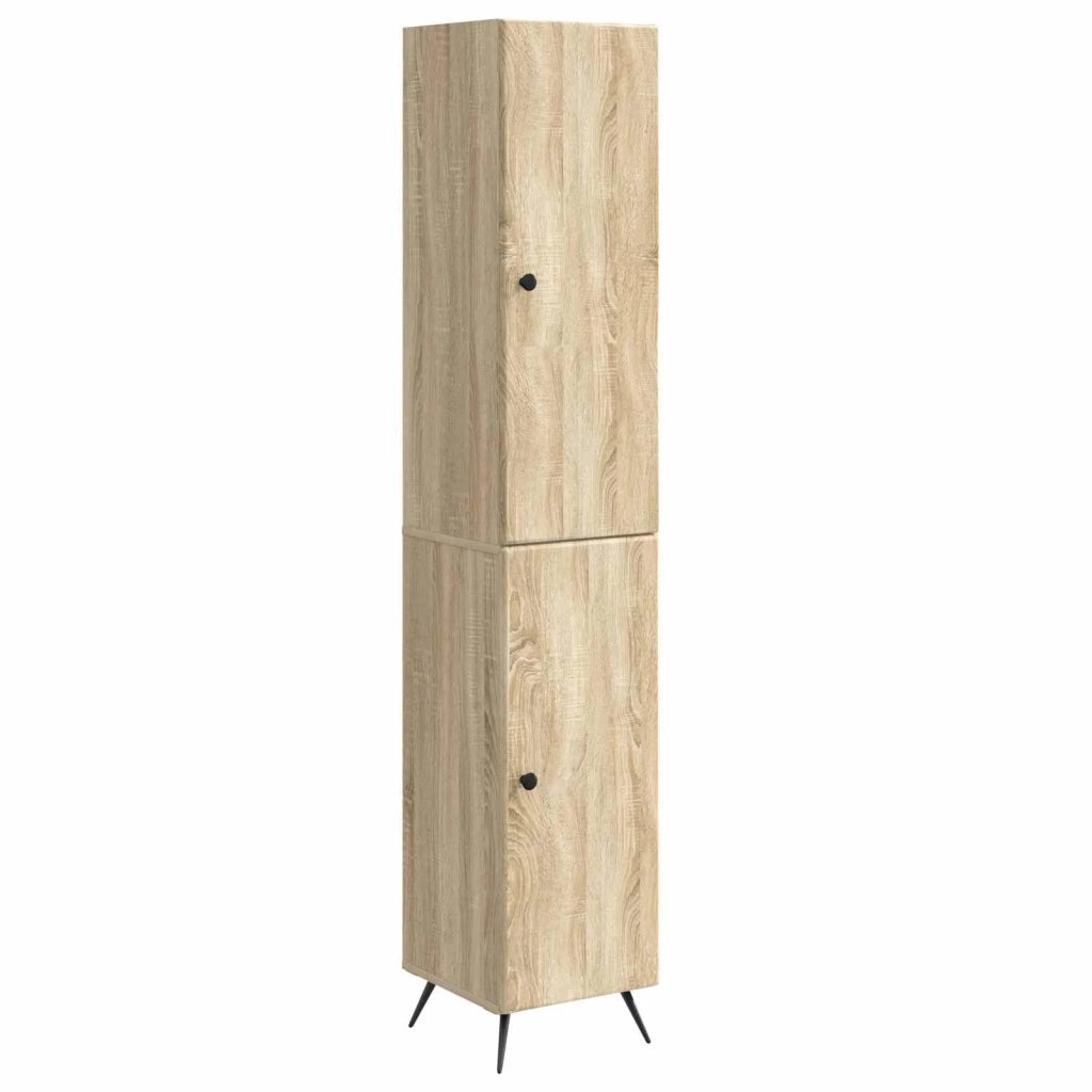Set di armadi 2 pcs Rovere Sonoma Legno ingegnerizzato