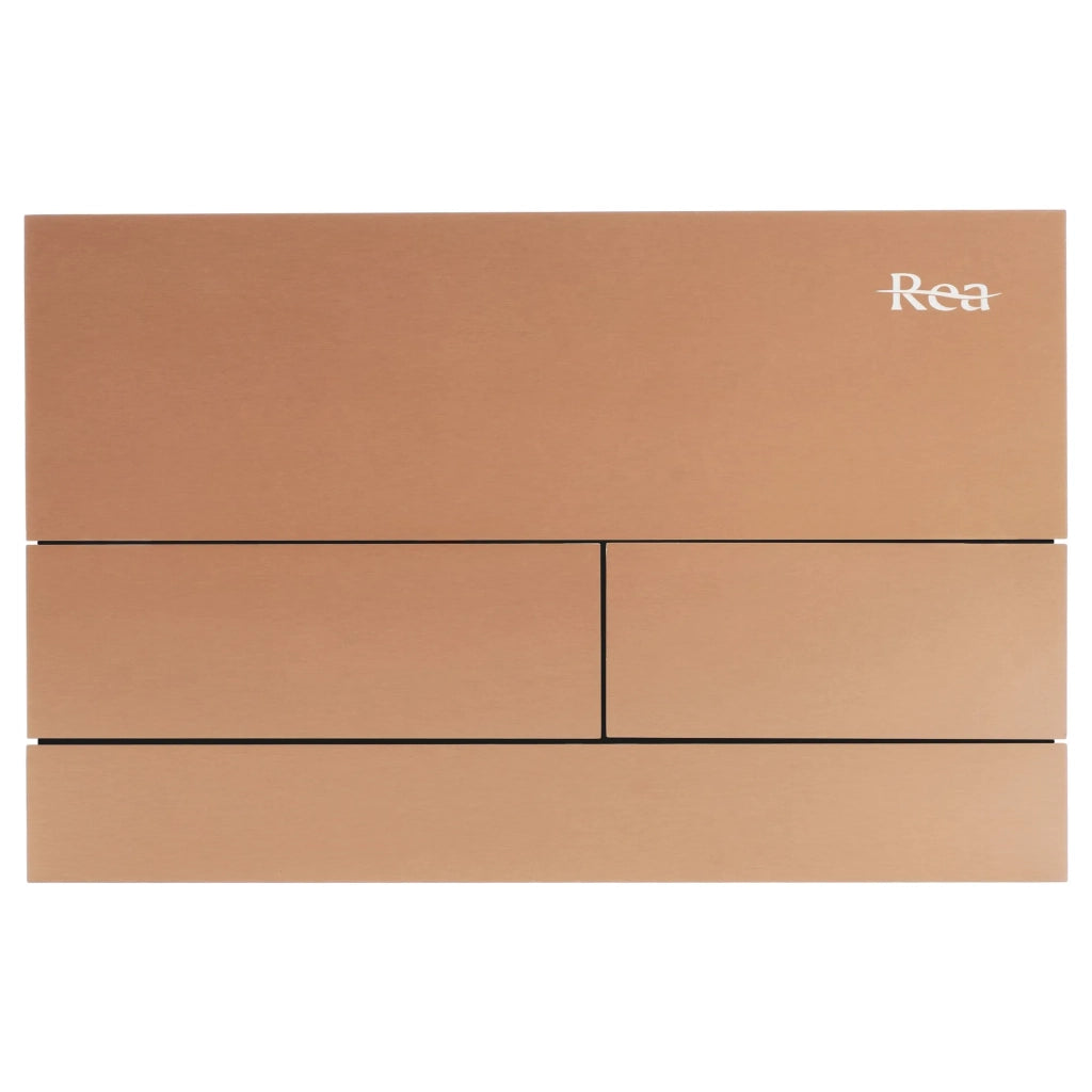 Set Telaio Da Incasso Per Wc Slim 024n Con Pulsante T Brush Copper
