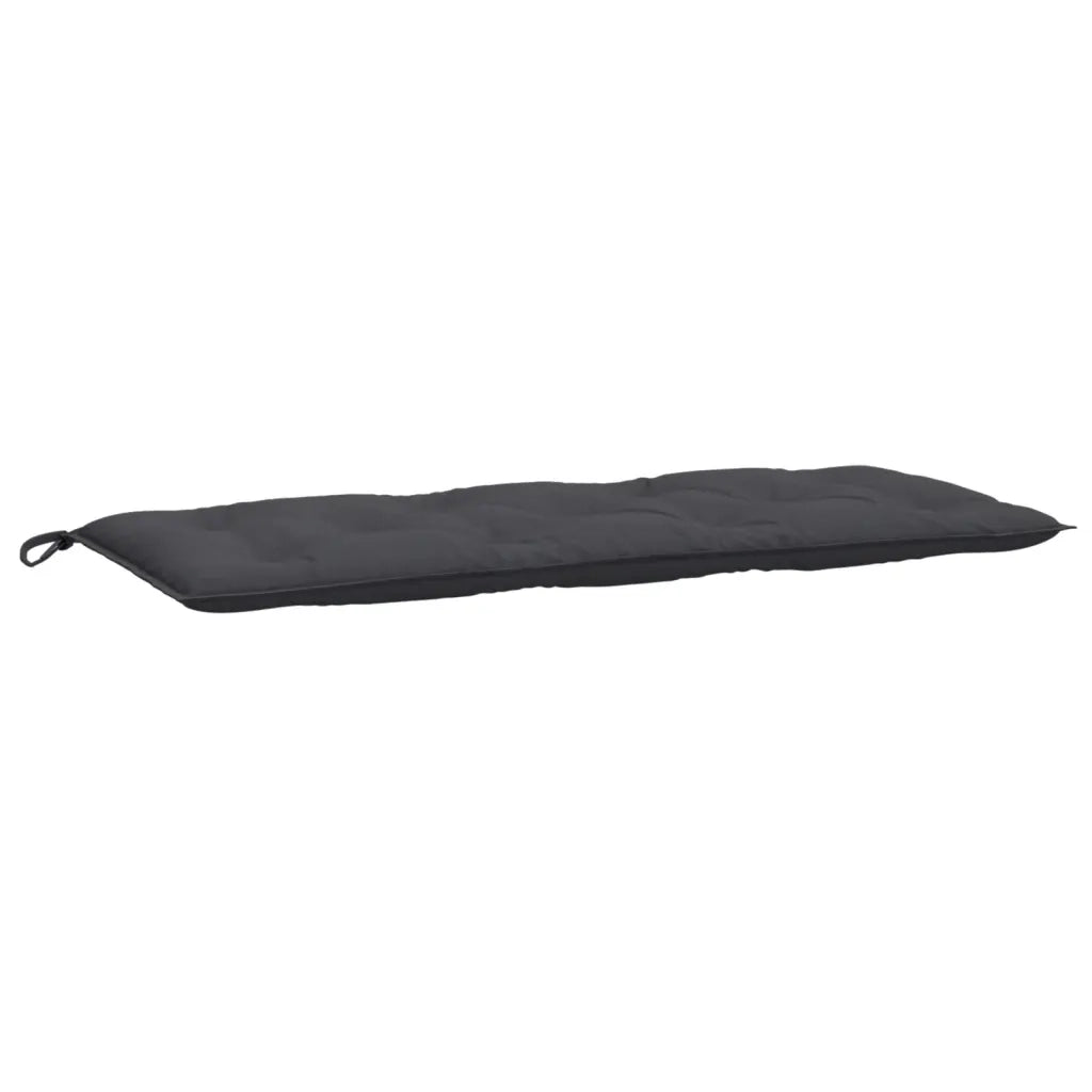 Cuscini Panca Giardino 2pz Antracite MÃ©lange 120x50x7cm Tessuto