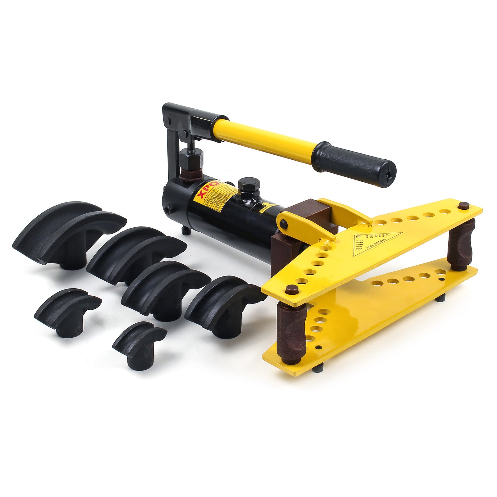 Curvatubi idraulica da 6 t con 6 matrici Ø6,35–25,4mm Utensile piegatubi