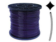 1pz filo nylon "platino" seghettato viola decespugliatore  mm3,3 bobina mt200 cod:ferx.fer293280