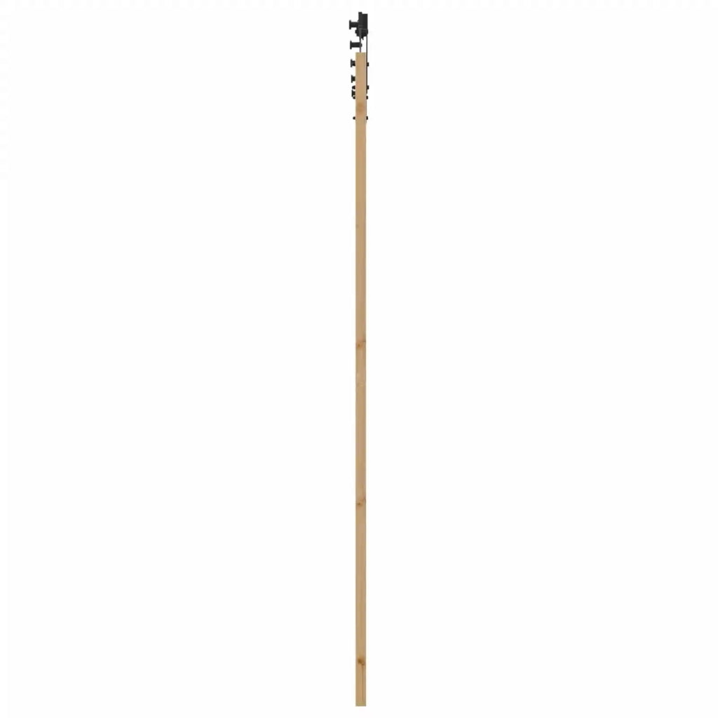 Porta scorrevole Naturale 83 x 232 cm Legno Massello di Pino