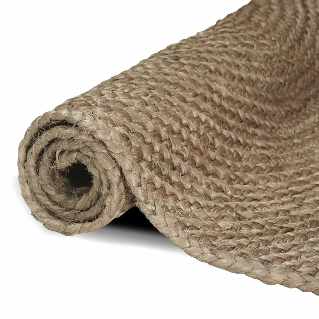 Tappeti per area Quadrato Grigio 240 x 240 cm Juta