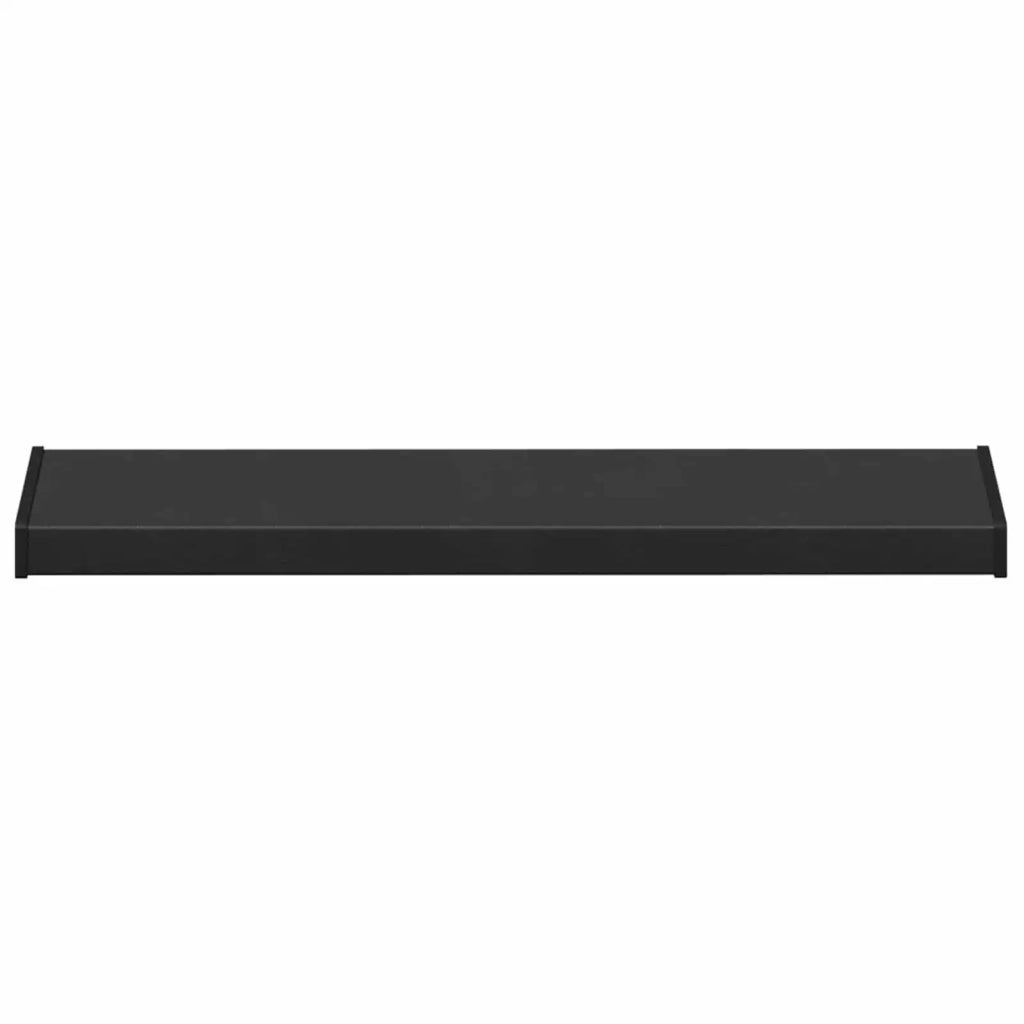 Soglia della Finestra Nero con Venature del Legno PVC CFW1784041