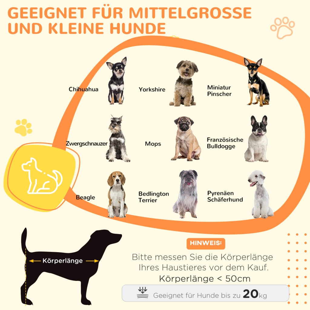 Gabbia per Cani Trasportabile ¨C Zephmum ¨C Grigio, Acciaio, 80x50x56.5 cm