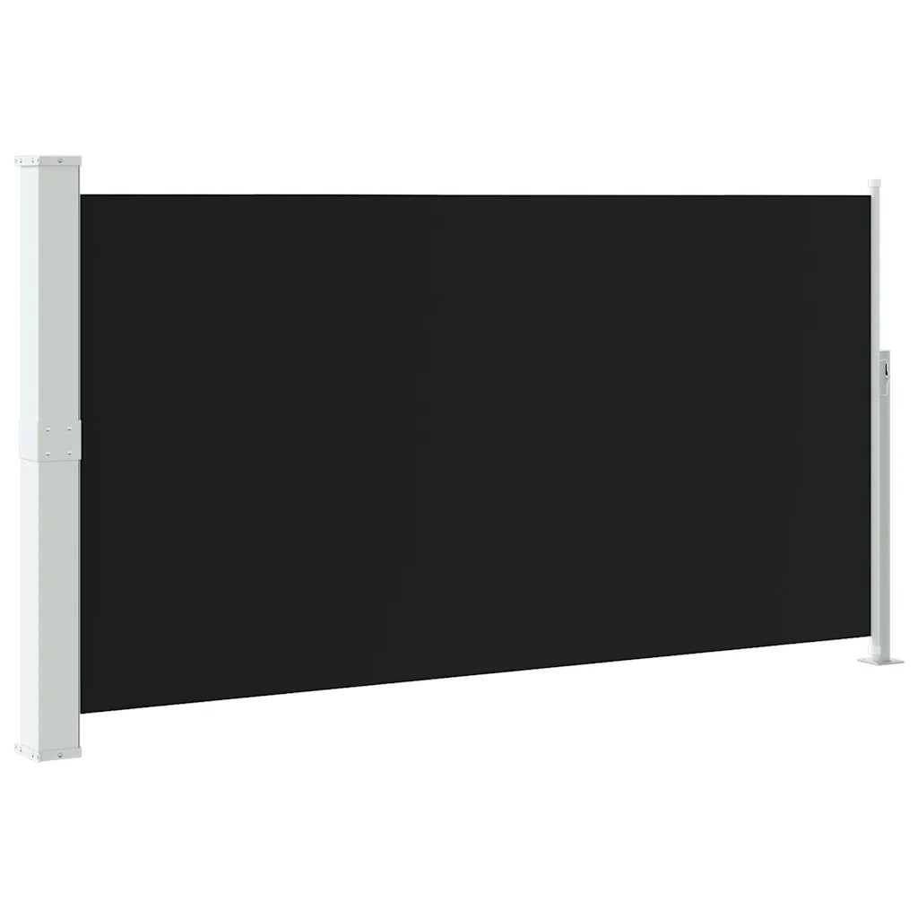 Tenda Laterale Retrattile per Patio 170x300 cm Nera cod mxl 6664