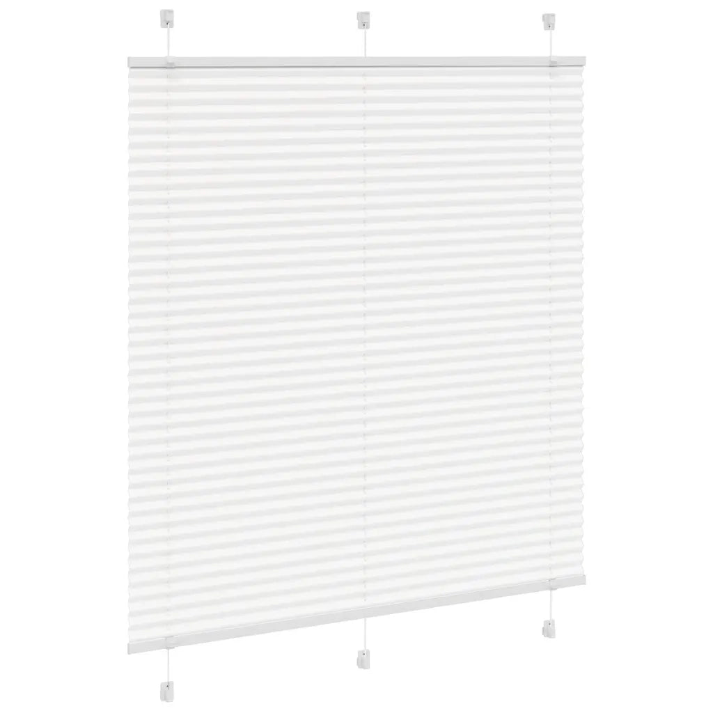 Tenda Plissettata Bianca 115x150 cm Larghezza Tessuto 114,4 cm 4015503