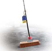 Bezemastraumento 40 cm con steel - setole naturali - ideale per diverse applicazioni