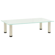 322762 TV Stand Frosted 60x35x17 cm Tempered Glass cod mxl 12957