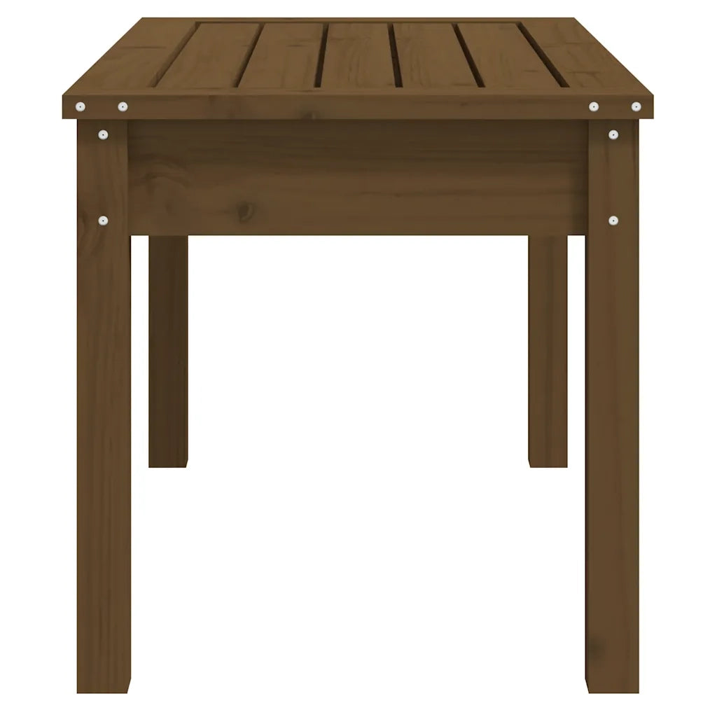 Panchina da Giardino | Panca da Giardino Ambra 80x44x45 cm Legno Massello di Pino