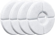 Filtro per gatto, sistema di filtrazione a tre stadi, Adatto per la ciotola automatica per gatti Catit 84 oz/2,5 L (4-pack)
