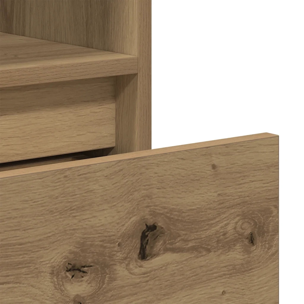 Libreria Rovere Artigianale 36x30x171 cm Legno Multistrato
