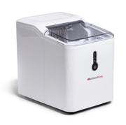 Melchioni Family Macchina Ghiaccio CUBIK Capacità di Produzione 12kg in 24h Cubetti a Forma di Proiettile Serbatoio dell'Acqua 1.6 L Serbatoio per il Ghiaccio 1,6 L Pannello di Controllo Touch