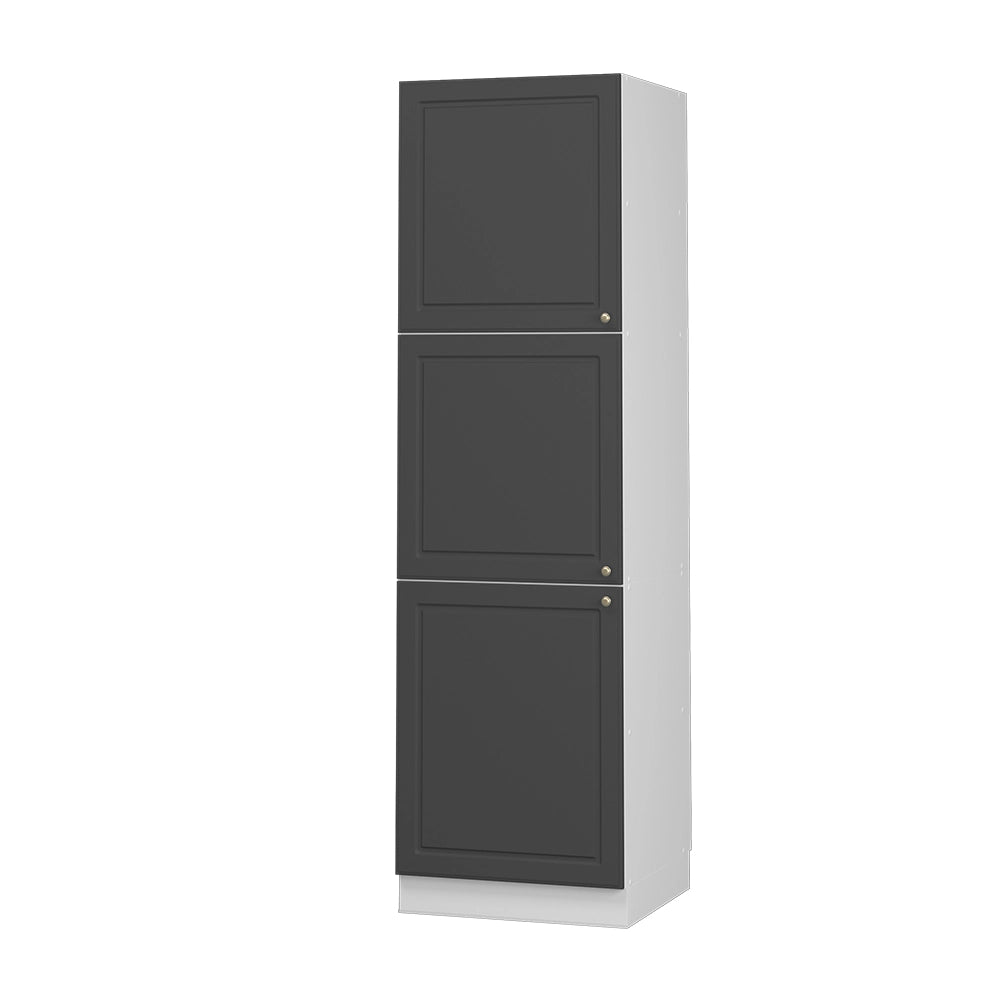 Vicco Mobile per forno da incasso Landhaus antrazit-oro 60 cm