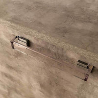 Letto Singolo A Scomparsa Kando Con Divano Bianco Frassino e Azzurro