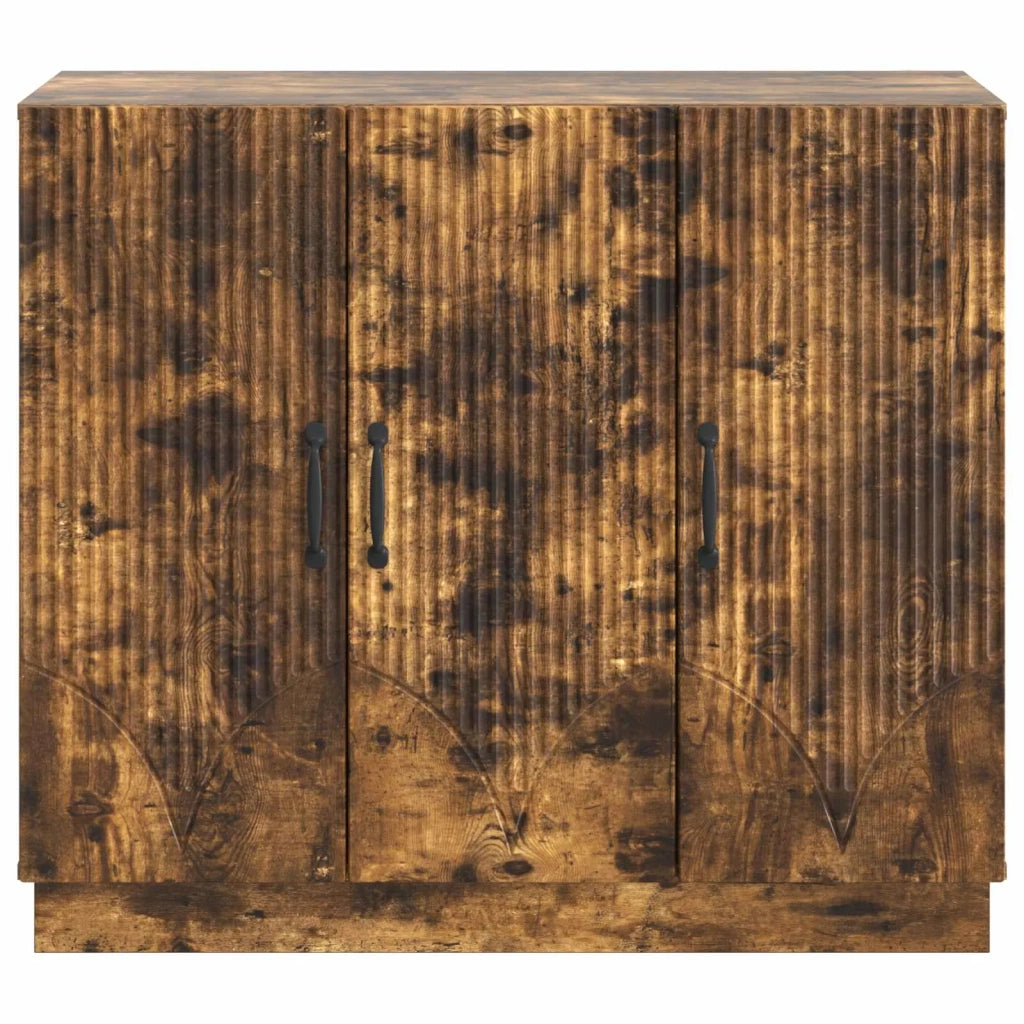 Credenza Rovere Fumo 89 x 34,5 x 77 cm Legno ingegnerizzato