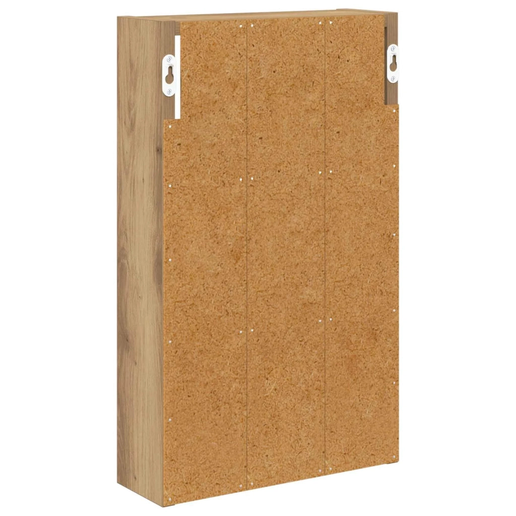 Armadio da bagno a muro Rovere Artigianale 30 x 10 x 50 cm