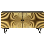 Mobile Porta TV 90x30x45 cm in Legno Massello di Mango 322681