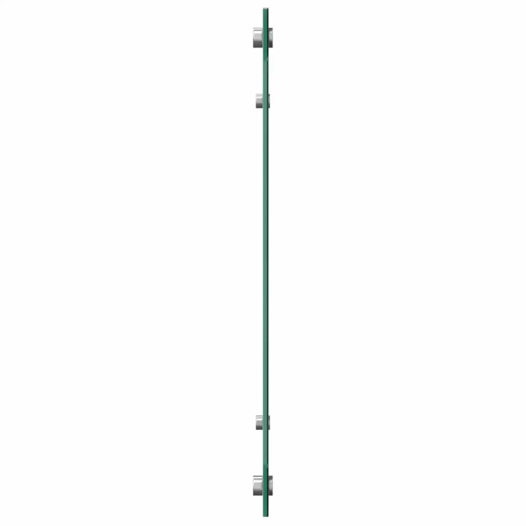 Schienale da cucina Grigio chiaro 90 x 50 cm vetro temperato 42001233