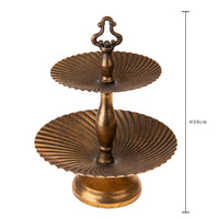 Alzatina 2 Piani H 39 cm