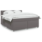Giroletto a Molle con Materasso Grgio 180x200 cm in Similpelle 3286134