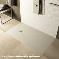 Piatto Doccia in Pietra 70x190 cm Pedrinelli Ardesia Stone Side Sabbia