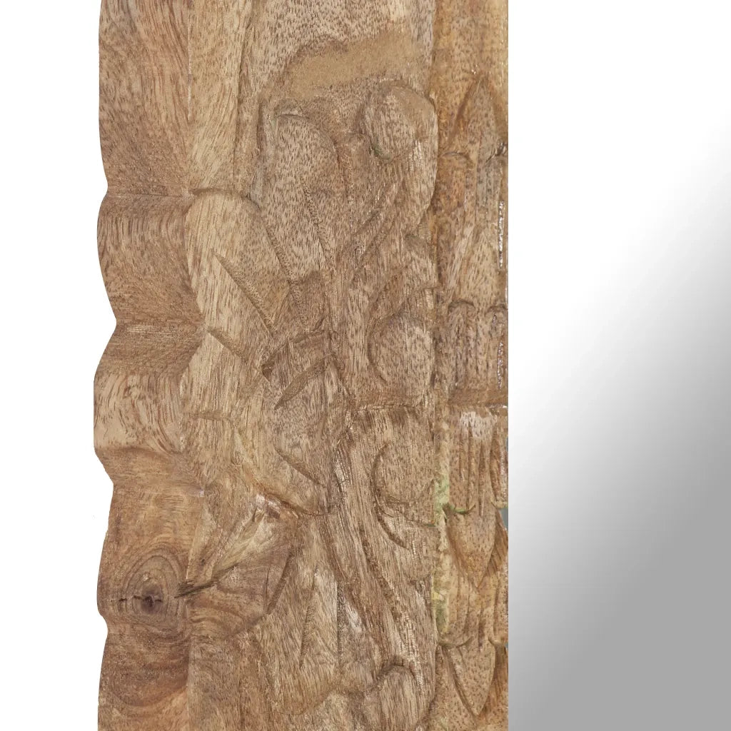 Specchio 50x50 cm in Legno Massello di Mango cod mxl 55720