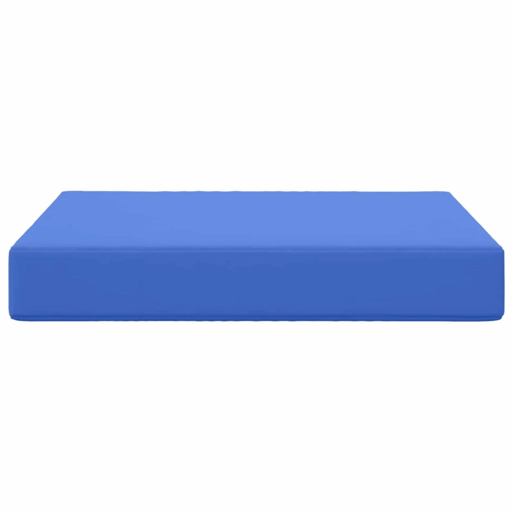 Cuscino per sedie | Cuscino per divano da esterno Blu Reale 60 x 60 x 8 cm