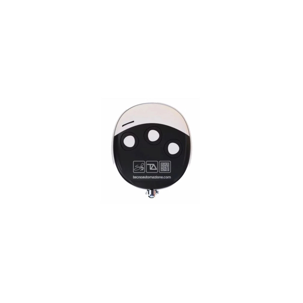TRASMETTITORE QUARZATO AD AUTOAPPRENDIMENTO NERO 433 MHZ 3 CANALI TLCWX5TN