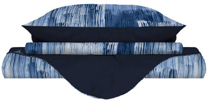 Copripiumino Matrimoniale con Stampa sul Sacco e Federe Doubleface Paint