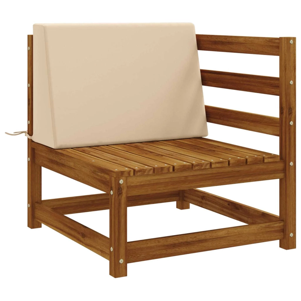 Cuscino schienale SOEST 100% Poliestere Crema 60 x 20 x 40 cm 946771