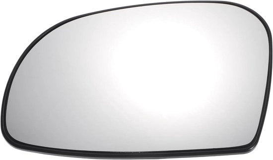 Vetro di sostituzione per specchietto retrovisore destro con piastra posteriore per Citroen Saxo 1995-2003 - Non riscaldato, vetro bianco