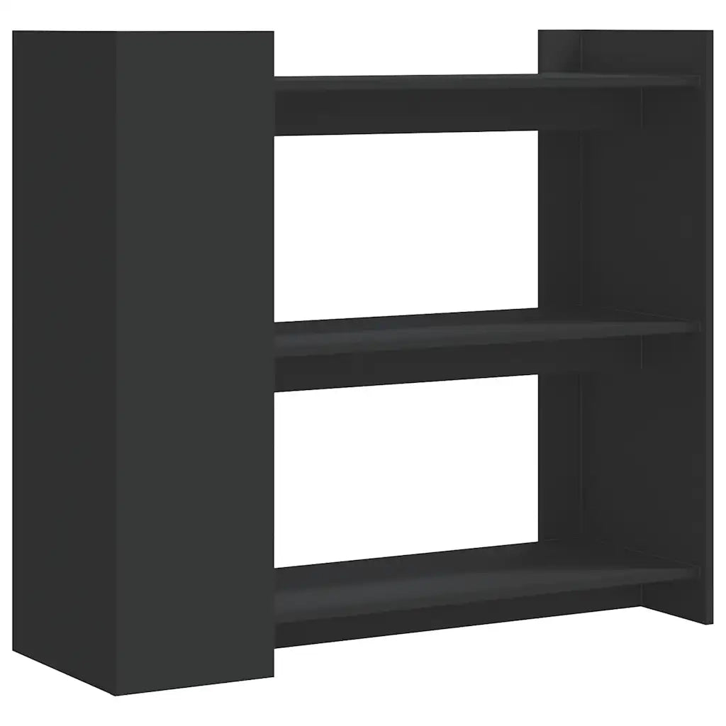 Tavolino Consolle-Tavolino da soggiorno-Tavolo Nero 100x35x90 cm in Legno Multistrato
