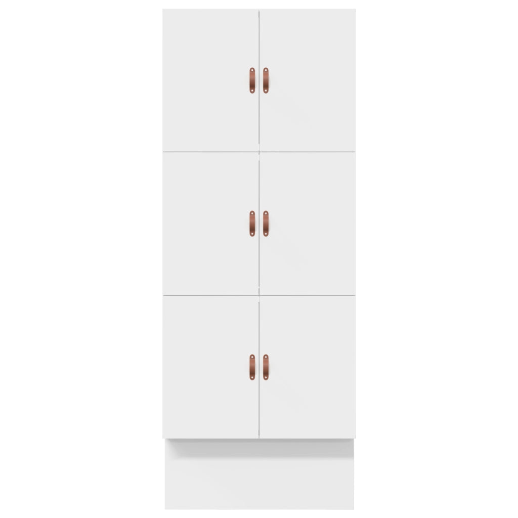 Struttura Letto con Contenitore Bianca 80x200 cm