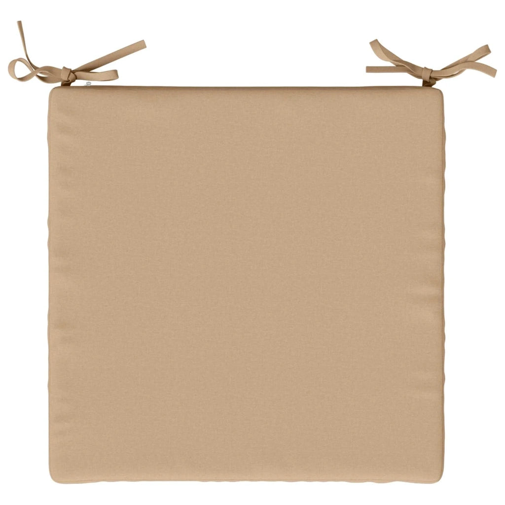 Cuscini per Sedia in 4 Pezzi SOEST 4 pz 100% Poliestere Sabbia 944357